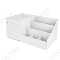Desktop Cosmetic Storage Box Drawer Large Capacity Makeup Brushes Organizer Dressing Table Skin Care Rack House Container Mobile Phone Sundries Desktop Cosmetic Storage Box Drawer Large Capacity Makeup Brushes Organizer Dressing Table Skin Care Rack House Container Mobile Phone Sundries