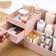 Desktop Cosmetic Storage Box Drawer Large Capacity Makeup Brushes Organizer Dressing Table Skin Care Rack House Container Mobile Phone Sundries Desktop Cosmetic Storage Box Drawer Large Capacity Makeup Brushes Organizer Dressing Table Skin Care Rack House Container Mobile Phone Sundries