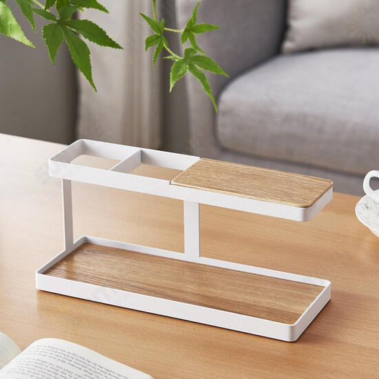 Desktop Remote Control Storage Shelf Phone Stand Bracket Keys Storage Rack Organizer Desktop Remote Control Storage Shelf Phone Stand Bracket Keys Storage Rack Organizer