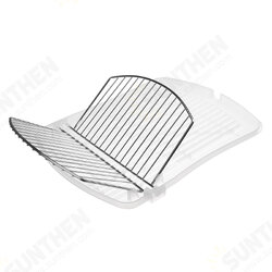 Dish Drain Rack Kitchen Bowls Cups Storage Shelves Foldable Tray Dish Organizer Kitchenware Holder Dish Drain Rack Kitchen Bowls Cups Storage Shelves Foldable Tray Dish Organizer Kitchenware Holder