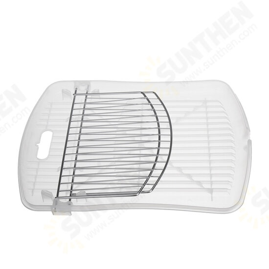 Dish Drain Rack Kitchen Bowls Cups Storage Shelves Foldable Tray Dish Organizer Kitchenware Holder Dish Drain Rack Kitchen Bowls Cups Storage Shelves Foldable Tray Dish Organizer Kitchenware Holder
