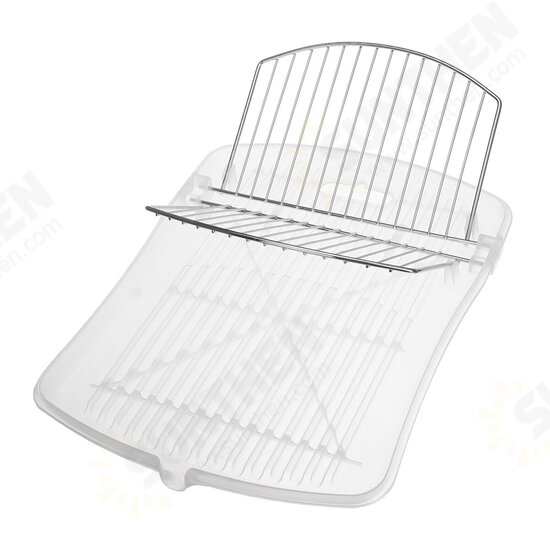 Dish Drain Rack Kitchen Bowls Cups Storage Shelves Foldable Tray Dish Organizer Kitchenware Holder Dish Drain Rack Kitchen Bowls Cups Storage Shelves Foldable Tray Dish Organizer Kitchenware Holder