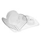 Dish Drain Rack Kitchen Bowls Cups Storage Shelves Foldable Tray Dish Organizer Kitchenware Holder Dish Drain Rack Kitchen Bowls Cups Storage Shelves Foldable Tray Dish Organizer Kitchenware Holder