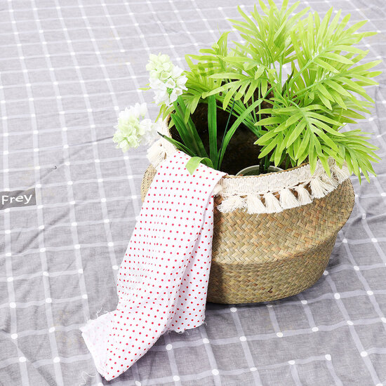 Double Layer Storage Basket Household Goods Storage Plant Flower Pot Home Supplies