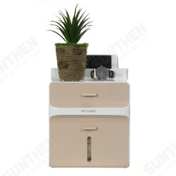 Double Layers Drawer Tissue Box No punching and Waterproof Bathroom Storage Organizer Household Office Desktop Supplies Double Layers Drawer Tissue Box No punching and Waterproof Bathroom Storage Organizer Household Office Desktop Supplies