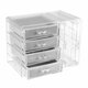 Dustproof Transparent Acrylic Earrings Jewelry Storage Box Display Stand Rack Tray Dustproof Transparent Acrylic Earrings Jewelry Storage Box Display Stand Rack Tray
