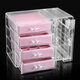 Dustproof Transparent Acrylic Earrings Jewelry Storage Box Display Stand Rack Tray Dustproof Transparent Acrylic Earrings Jewelry Storage Box Display Stand Rack Tray