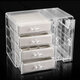 Dustproof Transparent Acrylic Earrings Jewelry Storage Box Display Stand Rack Tray Dustproof Transparent Acrylic Earrings Jewelry Storage Box Display Stand Rack Tray