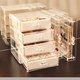 Dustproof Transparent Acrylic Earrings Jewelry Storage Box Display Stand Rack Tray Dustproof Transparent Acrylic Earrings Jewelry Storage Box Display Stand Rack Tray