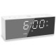 EK8609 Digital Alarm Clock Timer LED Mirror Snooze Table Clock Electronic Time Date Temperature Display Home Decorations EK8609 Digital Alarm Clock Timer LED Mirror Snooze Table Clock Electronic Time Date Temperature Display Home Decorations