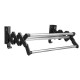 Expandable Wall Hanging Rack Punch-free Stainless Steel Bathroom Bath Towel Rack Space Saving Storage Shelf