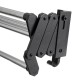 Expandable Wall Hanging Rack Punch-free Stainless Steel Bathroom Bath Towel Rack Space Saving Storage Shelf