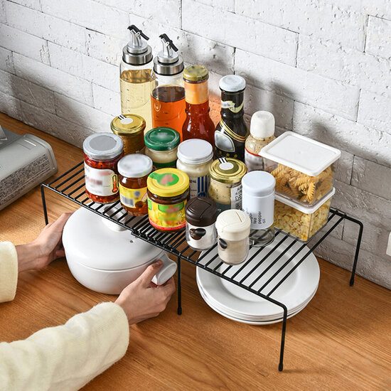 Extendable Storage Rack Multi-Functional Home Kitchen Bathroom Organizer Holder Stretchable Microwave Oven Rack Dish Storage Shelf Extendable Storage Rack Multi-Functional Home Kitchen Bathroom Organizer Holder Stretchable Microwave Oven Rack Dish Storage Shelf