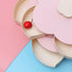 Flower Rotating Candy Box 1/2 Layers Dried Fruit Plate Wedding Snack Serving Tray Desktop Organizer Flower Rotating Candy Box 1/2 Layers Dried Fruit Plate Wedding Snack Serving Tray Desktop Organizer