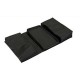 Foldabla Sofa Armrest Storage Hanging Bag with Multi-Layer Storage for Home Supplies