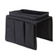 Foldabla Sofa Armrest Storage Hanging Bag with Multi-Layer Storage for Home Supplies