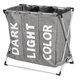 Foldable Laundry Basket Folding Dirty Clothes Bag Washing Bin Home Clothes Organizer with Handle