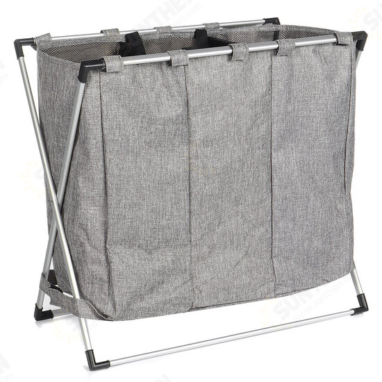 Foldable Laundry Basket Folding Dirty Clothes Bag Washing Bin Home Clothes Organizer with Handle