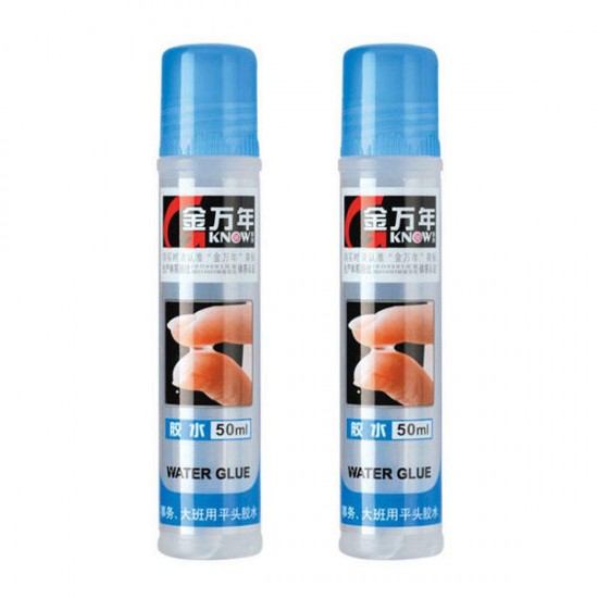 K-6216 50ml Liquid Glue Water Glue Sticky Adhesive Office Home School Supplies For Papers Photos