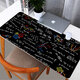 Geometric Math Formula Mouse Pad Comfort Gaming Mousepad Size Anti Slip Lock Edge E-sports Keyboard Desk Mouse Mat for PC Computer