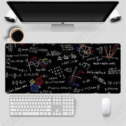 Geometric Math Formula Mouse Pad Comfort Gaming Mousepad Size Anti Slip Lock Edge E-sports Keyboard Desk Mouse Mat for PC Computer Geometric Math Formula Mouse Pad Comfort Gaming Mousepad Size Anti Slip Lock Edge E-sports Keyboard Desk Mouse Mat for PC Computer