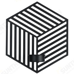 Geometric Wall Hanging Tealight Candle Holder Metal Retro Wall Candle Sconce Home Wall Decorations Decor for Living Room Wedding Geometric Wall Hanging Tealight Candle Holder Metal Retro Wall Candle Sconce Home Wall Decorations Decor for Living Room Wedding