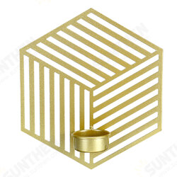 Geometric Wall Hanging Tealight Candle Holder Metal Retro Wall Candle Sconce Home Wall Decorations Decor for Living Room Wedding Geometric Wall Hanging Tealight Candle Holder Metal Retro Wall Candle Sconce Home Wall Decorations Decor for Living Room Wedding