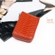 High Quality Zipper Around Genuine Leather Crocodile Pattern Card Holder Wallets Coin Purse