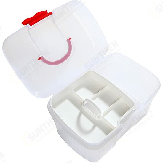 Home Office Emergency Toolbox Storage Box Home Health Storage Organizer Small Size