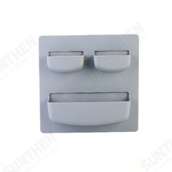Home Storage Wall Suction Cup Sticking Type Hole Plastic Storage Rack Cosmetic Toiletries Storage Bathroom Supplies Home Storage Wall Suction Cup Sticking Type Hole Plastic Storage Rack Cosmetic Toiletries Storage Bathroom Supplies