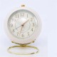 Household Ring Metal Clock Student Table Round Number Home Decor Table Clock Display Cute Version Home Decoration