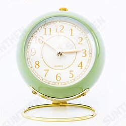 Household Ring Metal Clock Student Table Round Number Home Decor Table Clock Display Cute Version Home Decoration Household Ring Metal Clock Student Table Round Number Home Decor Table Clock Display Cute Version Home Decoration