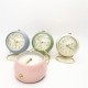 Household Ring Metal Clock Student Table Round Number Home Decor Table Clock Display Cute Version Home Decoration