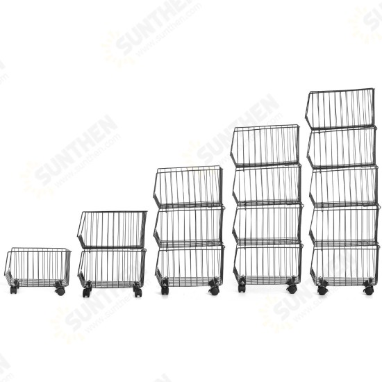 Kitchen Crevice Shelf Floor Multi-Layer Vegetable Shelf Household Storage Rack Vegetable Basket Removable Storage Basket for Home Office Kitchen Crevice Shelf Floor Multi-Layer Vegetable Shelf Household Storage Rack Vegetable Basket Removable Storage Basket for Home Office