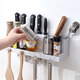 Kitchen Wall Mounted Rack Storage Holder Cutter Spice Seasoning Jar Multifunctional Shelf Organizer Kitchen Wall Mounted Rack Storage Holder Cutter Spice Seasoning Jar Multifunctional Shelf Organizer