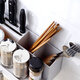 Kitchen Wall Mounted Rack Storage Holder Cutter Spice Seasoning Jar Multifunctional Shelf Organizer Kitchen Wall Mounted Rack Storage Holder Cutter Spice Seasoning Jar Multifunctional Shelf Organizer