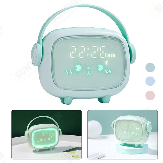 LED Smart Kids Alarm Clock Cute Night Light Alarm Clock Timing Countdown Alarm Clock For Home Decor Gift For Children LED Smart Kids Alarm Clock Cute Night Light Alarm Clock Timing Countdown Alarm Clock For Home Decor Gift For Children