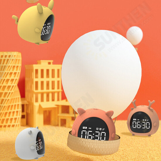 Little Elf Alarm Clock Digital LED Table Alarm Clock Snooze Countdown Rechargeable Cartoon Clock Little Elf Alarm Clock Digital LED Table Alarm Clock Snooze Countdown Rechargeable Cartoon Clock