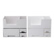 Makeup Organizer DIY Holder Cosmetic Storage Box Rack Large Capacity Make up Caddy Shelf Cosmetics Organizer for Countertop, with Removable Top Grid Organizer Makeup Organizer DIY Holder Cosmetic Storage Box Rack Large Capacity Make up Caddy Shelf Cosmetics Organizer for Countertop, with Removable Top Grid Organizer