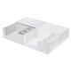 Makeup Organizer DIY Holder Cosmetic Storage Box Rack Large Capacity Make up Caddy Shelf Cosmetics Organizer for Countertop, with Removable Top Grid Organizer Makeup Organizer DIY Holder Cosmetic Storage Box Rack Large Capacity Make up Caddy Shelf Cosmetics Organizer for Countertop, with Removable Top Grid Organizer