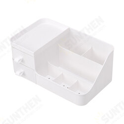 Makeup Organizer Plastic Cosmetic Lipstick Storage Box Container Large Capacity Desktop with Makeup Drawer Makeup Organizer Plastic Cosmetic Lipstick Storage Box Container Large Capacity Desktop with Makeup Drawer