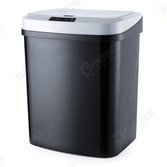 PD-6008 14L Intelligent Inductive Trash Can Inductive Open Waste Bins For Office Home Bathroom Kitchen Battery Powered