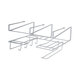 Metal Hanging Basket Iron Black/White Hook Design Wall Hanging Rack Kitchen Bathroom Towel Knife Storage Shelf Home Decoration Metal Hanging Basket Iron Black/White Hook Design Wall Hanging Rack Kitchen Bathroom Towel Knife Storage Shelf Home Decoration