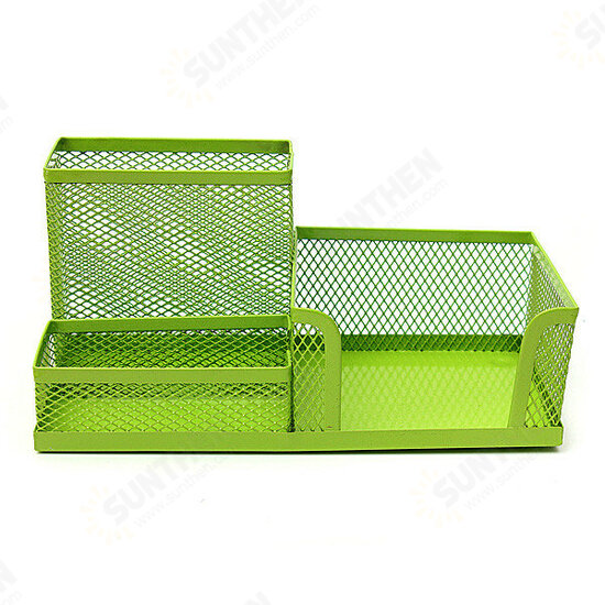 Metal Mesh Cosmetic Makeup Brush Pen Office Desktop Storage Box Metal Mesh Cosmetic Makeup Brush Pen Office Desktop Storage Box