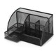 Metal Pen Holder Desktop Organizer Student Cosmetic Makeup Storage Box Racks 7 Grids desk Accessories Container Metal Pen Holder Desktop Organizer Student Cosmetic Makeup Storage Box Racks 7 Grids desk Accessories Container