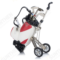 Mini Golf Bag Appearance Pen Holder with Golf Club Putter Ballpoint Pen Golfers Gift Box Set Desktop Deco for Office School Supplies Stationery Mini Golf Bag Appearance Pen Holder with Golf Club Putter Ballpoint Pen Golfers Gift Box Set Desktop Deco for Office School Supplies Stationery