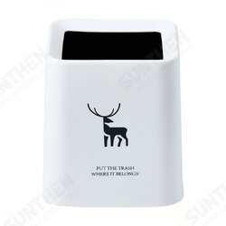 Mini Lidless Waste Bins Square Double-deck Desktop Trash Can Tea Table Living Room Office Study Creative Storage Supplies Mini Lidless Waste Bins Square Double-deck Desktop Trash Can Tea Table Living Room Office Study Creative Storage Supplies