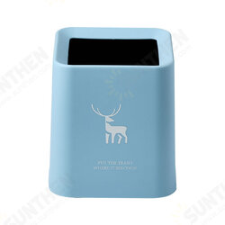 Mini Lidless Waste Bins Square Double-deck Desktop Trash Can Tea Table Living Room Office Study Creative Storage Supplies Mini Lidless Waste Bins Square Double-deck Desktop Trash Can Tea Table Living Room Office Study Creative Storage Supplies