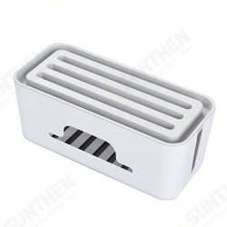 Multi-Functional Cable Management Box Socket Computer Office Desktop Organizer Electronic Storage Case Accessories Multi-Functional Cable Management Box Socket Computer Office Desktop Organizer Electronic Storage Case Accessories
