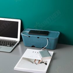 Network Line Storage Bin Charger Wire Management Cable Storage Box Office Organizer Power Strip Wire Case Charger Socket Network Line Storage Bin Charger Wire Management Cable Storage Box Office Organizer Power Strip Wire Case Charger Socket